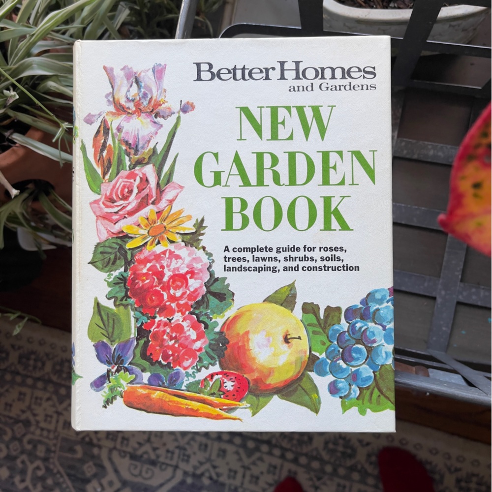 Vintage Better Homes and Gardens New Garden Book